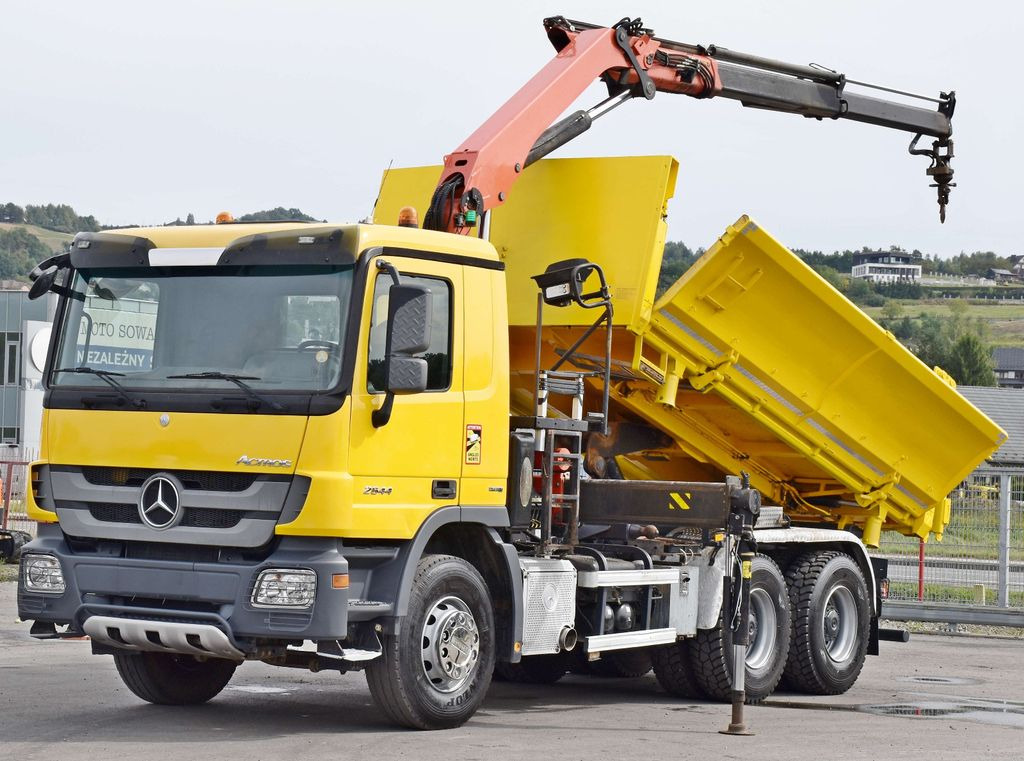 Mercedes-Benz ACTROS 2644 * PK 16001 - K A/FUNK * 6x4 - Kraanwagen, Kipper vrachtwagen: afbeelding 3 Mercedes-Benz ACTROS 2644 * PK 16001 - K A/FUNK * 6x4 - Kraanwagen, Kipper vrachtwagen: afbeelding 3