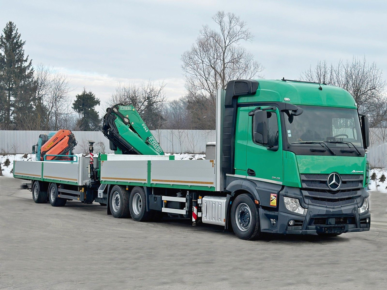 Mercedes-Benz ACTROS 2645 * FASSI F345.24 + FUNK + Anhänger - Kraanwagen: afbeelding 3 Mercedes-Benz ACTROS 2645 * FASSI F345.24 + FUNK + Anhänger - Kraanwagen: afbeelding 3