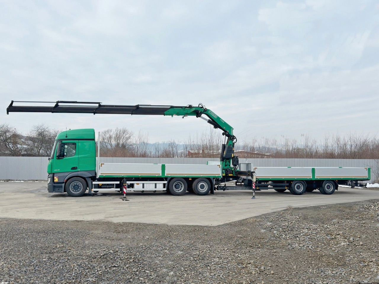 Mercedes-Benz ACTROS 2645 * FASSI F345.24 + FUNK + Anhänger - Kraanwagen: afbeelding 5 Mercedes-Benz ACTROS 2645 * FASSI F345.24 + FUNK + Anhänger - Kraanwagen: afbeelding 5