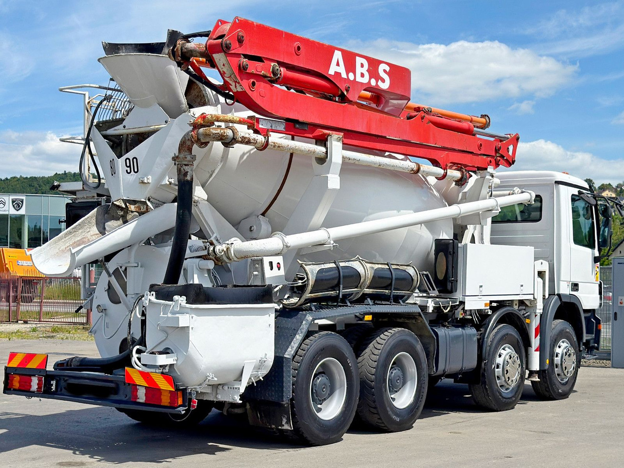 Mercedes-Benz ACTROS 3241* Betonpumpe 21m *8x4 * Top Zustand Mercedes-Benz ACTROS 3241* Betonpumpe 21m *8x4 * Top Zustand - Betonpomp: afbeelding 5 Mercedes-Benz ACTROS 3241* Betonpumpe 21m *8x4 * Top Zustand Mercedes-Benz ACTROS 3241* Betonpumpe 21m *8x4 * Top Zustand - Betonpomp: afbeelding 5