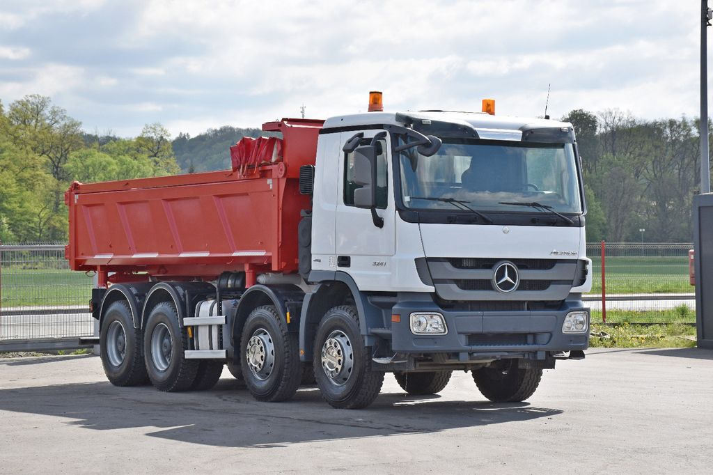 Mercedes-Benz ACTROS 3241 Kipper 5,70m + BORDMATIC / 8x4 - Kipper vrachtwagen: afbeelding 1 Mercedes-Benz ACTROS 3241 Kipper 5,70m + BORDMATIC / 8x4 - Kipper vrachtwagen: afbeelding 1