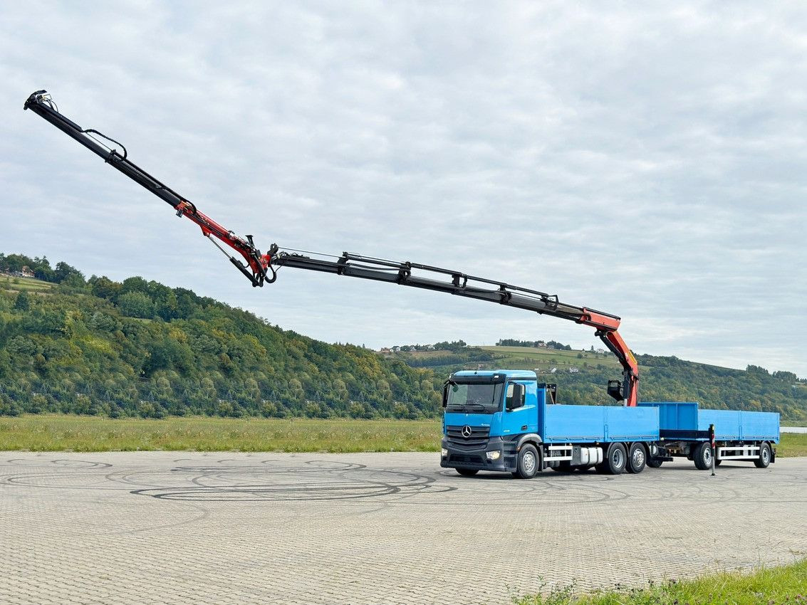Mercedes-Benz ANTOS 2545*PK 26002-EHE+JIB PJ060A+Anhänger/FUNK - Kraanwagen: afbeelding 2 Mercedes-Benz ANTOS 2545*PK 26002-EHE+JIB PJ060A+Anhänger/FUNK - Kraanwagen: afbeelding 2