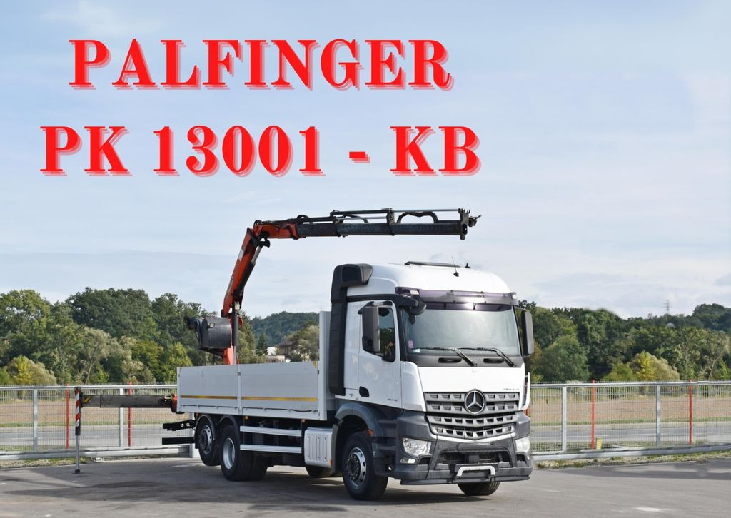 Mercedes-Benz AROCS 2542* PK 13001-K B* TOPZUSTAND - Kraanwagen, Vrachtwagen met open laadbak: afbeelding 1 Mercedes-Benz AROCS 2542* PK 13001-K B* TOPZUSTAND - Kraanwagen, Vrachtwagen met open laadbak: afbeelding 1