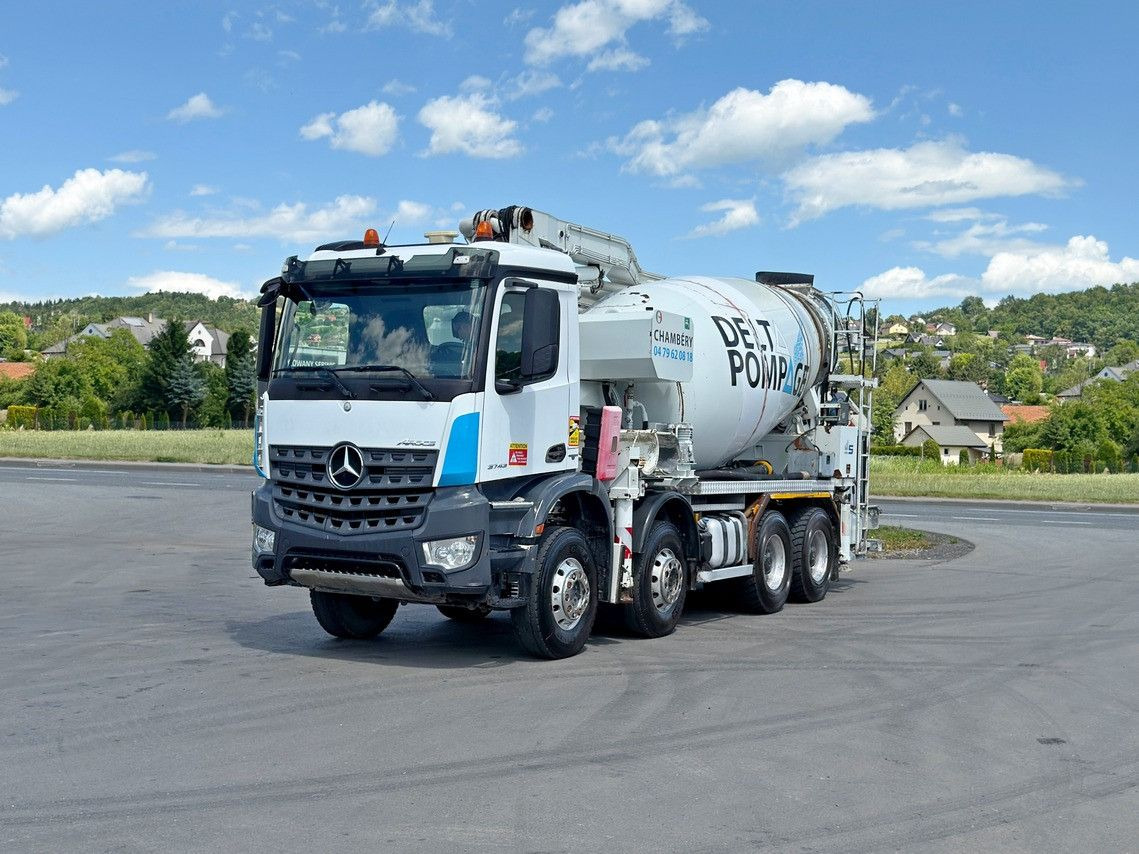 Mercedes-Benz AROCS 3743 * Betonpumpe + FUNK * 8x4 * TOP - Betonpomp: afbeelding 2 Mercedes-Benz AROCS 3743 * Betonpumpe + FUNK * 8x4 * TOP - Betonpomp: afbeelding 2