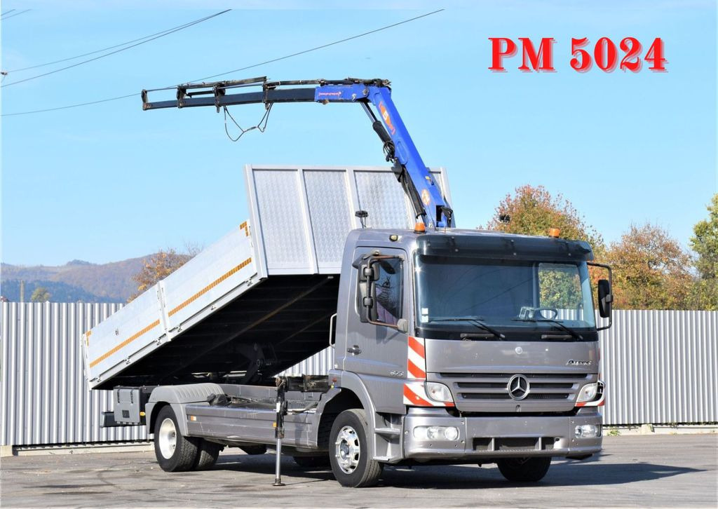 Mercedes-Benz ATEGO 823 Kipper 4,90m* PM 5024 P* TOPZUSTAND - Kipper vrachtwagen, Kraanwagen: afbeelding 1 Mercedes-Benz ATEGO 823 Kipper 4,90m* PM 5024 P* TOPZUSTAND - Kipper vrachtwagen, Kraanwagen: afbeelding 1