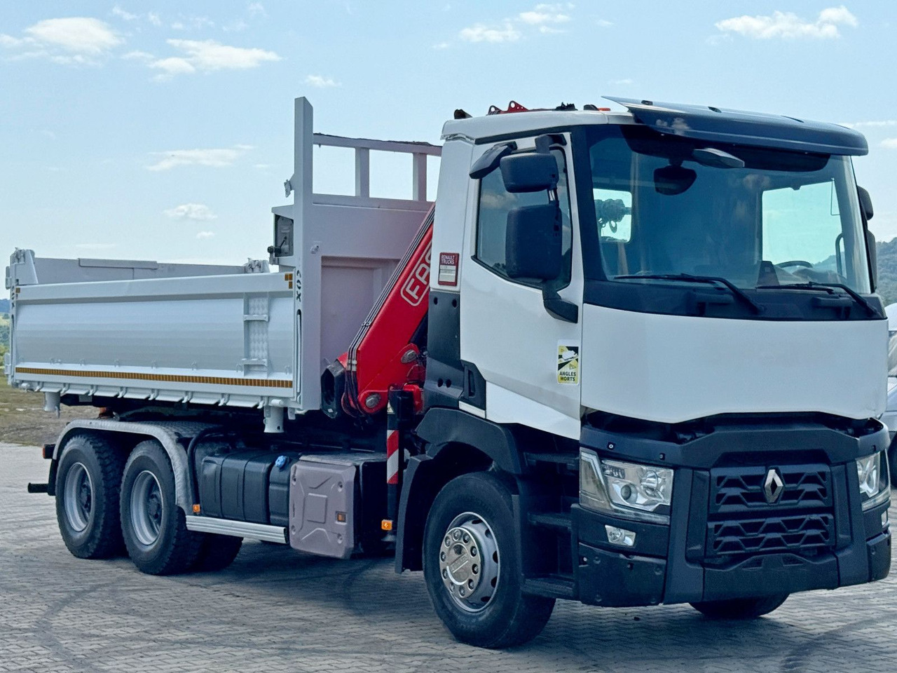Renault C 430 * FASSI F165A.0.23 + FUNK * 6x4 - Kipper vrachtwagen, Kraanwagen: afbeelding 4 Renault C 430 * FASSI F165A.0.23 + FUNK * 6x4 - Kipper vrachtwagen, Kraanwagen: afbeelding 4
