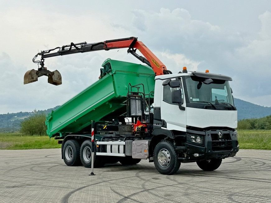 Renault C 430 *KIPPER 5,10 m + PK 16001 - K B* 6x4 - Kraanwagen: afbeelding 2 Renault C 430 *KIPPER 5,10 m + PK 16001 - K B* 6x4 - Kraanwagen: afbeelding 2
