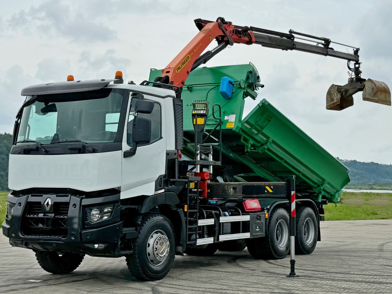 Renault C 430 *KIPPER 5,10 m + PK 16001 - K B* 6x4 - Kraanwagen: afbeelding 3 Renault C 430 *KIPPER 5,10 m + PK 16001 - K B* 6x4 - Kraanwagen: afbeelding 3