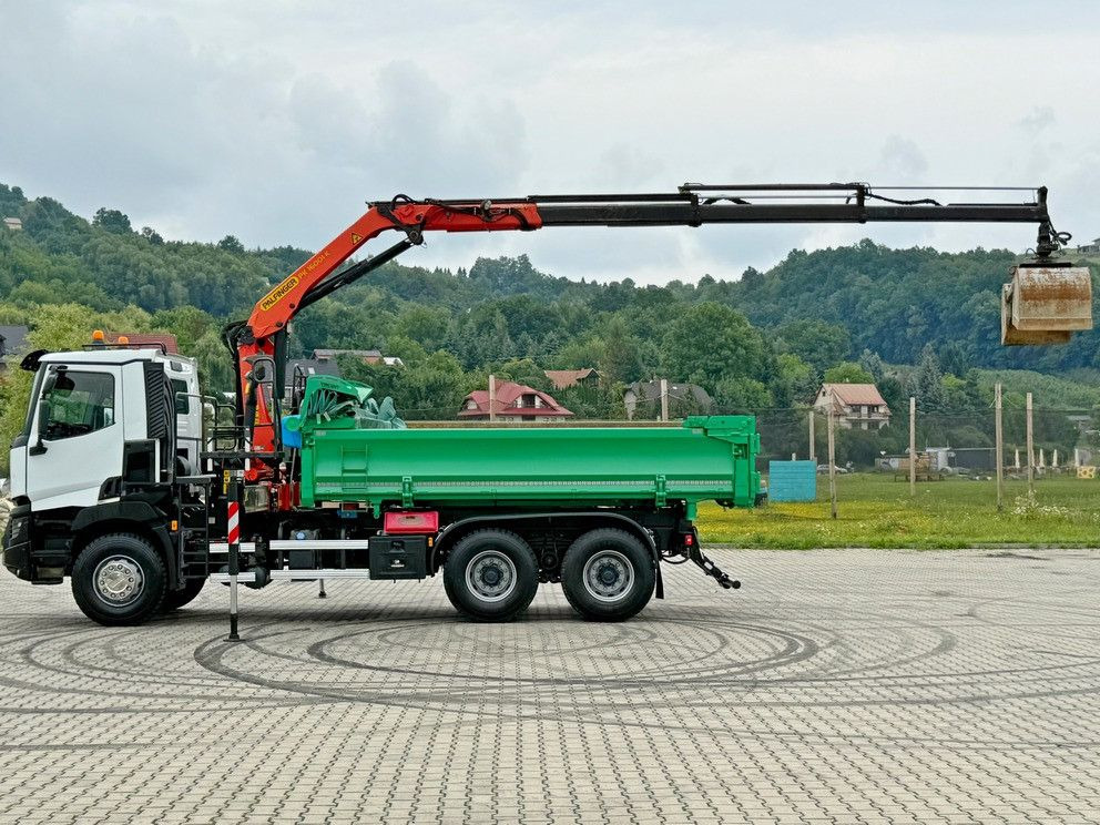 Kraanwagen Renault C 430 *KIPPER 5,10 m + PK 16001 - K B* 6x4: afbeelding 6
