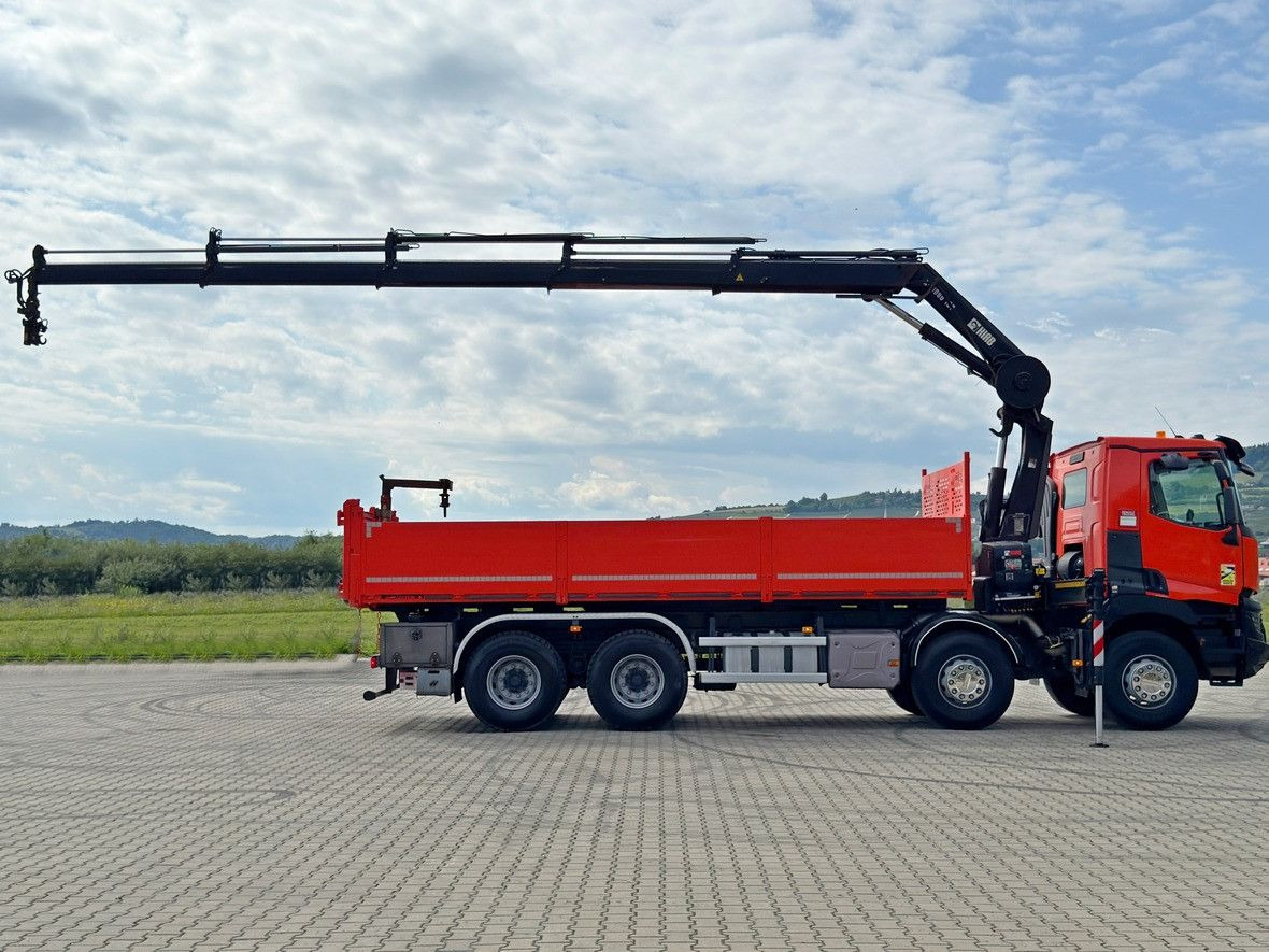 Renault C 430 *KIPPER 6,80m* HIAB X-HIDUO 188 ES-4 * 8x4 - Kraanwagen: afbeelding 5 Renault C 430 *KIPPER 6,80m* HIAB X-HIDUO 188 ES-4 * 8x4 - Kraanwagen: afbeelding 5
