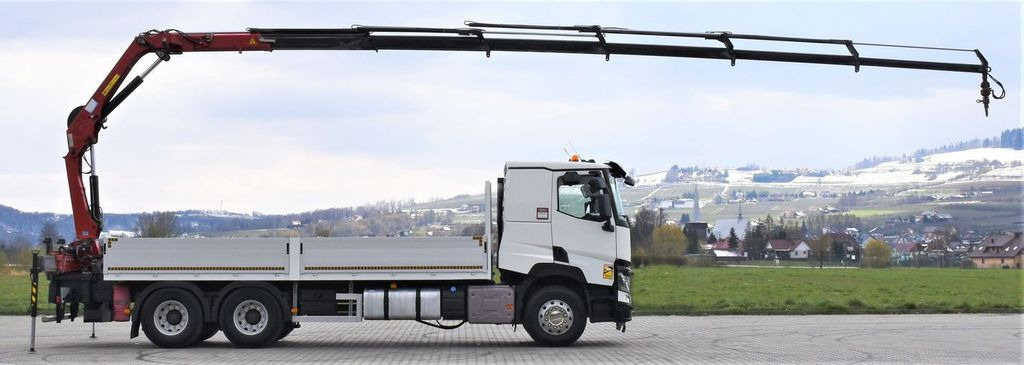 Renault C 460 * HMF 1510 K6 + FUNK * 6x4 - Kraanwagen, Vrachtwagen met open laadbak: afbeelding 5 Renault C 460 * HMF 1510 K6 + FUNK * 6x4 - Kraanwagen, Vrachtwagen met open laadbak: afbeelding 5