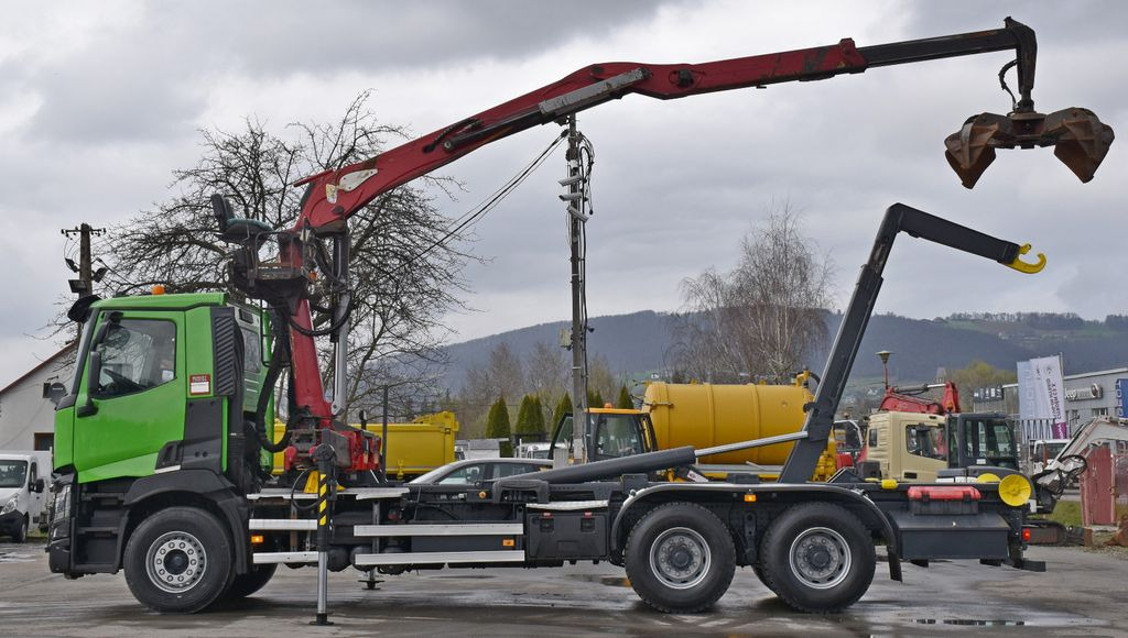 Renault C430* ABROLLKIPPER *LIV 170Z 78 * 6x4 Renault C430* ABROLLKIPPER *LIV 170Z 78 * 6x4 - Haakarmsysteem vrachtwagen, Kraanwagen: afbeelding 5 Renault C430* ABROLLKIPPER *LIV 170Z 78 * 6x4 Renault C430* ABROLLKIPPER *LIV 170Z 78 * 6x4 - Haakarmsysteem vrachtwagen, Kraanwagen: afbeelding 5