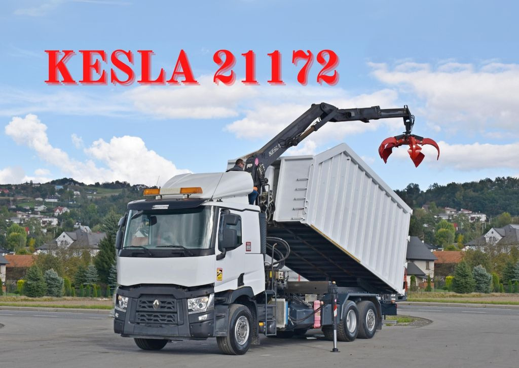 Renault C460* ABROLLKIPPER *KESLA 21172 * TOPZUSTAND - Haakarmsysteem vrachtwagen, Kraanwagen: afbeelding 1 Renault C460* ABROLLKIPPER *KESLA 21172 * TOPZUSTAND - Haakarmsysteem vrachtwagen, Kraanwagen: afbeelding 1