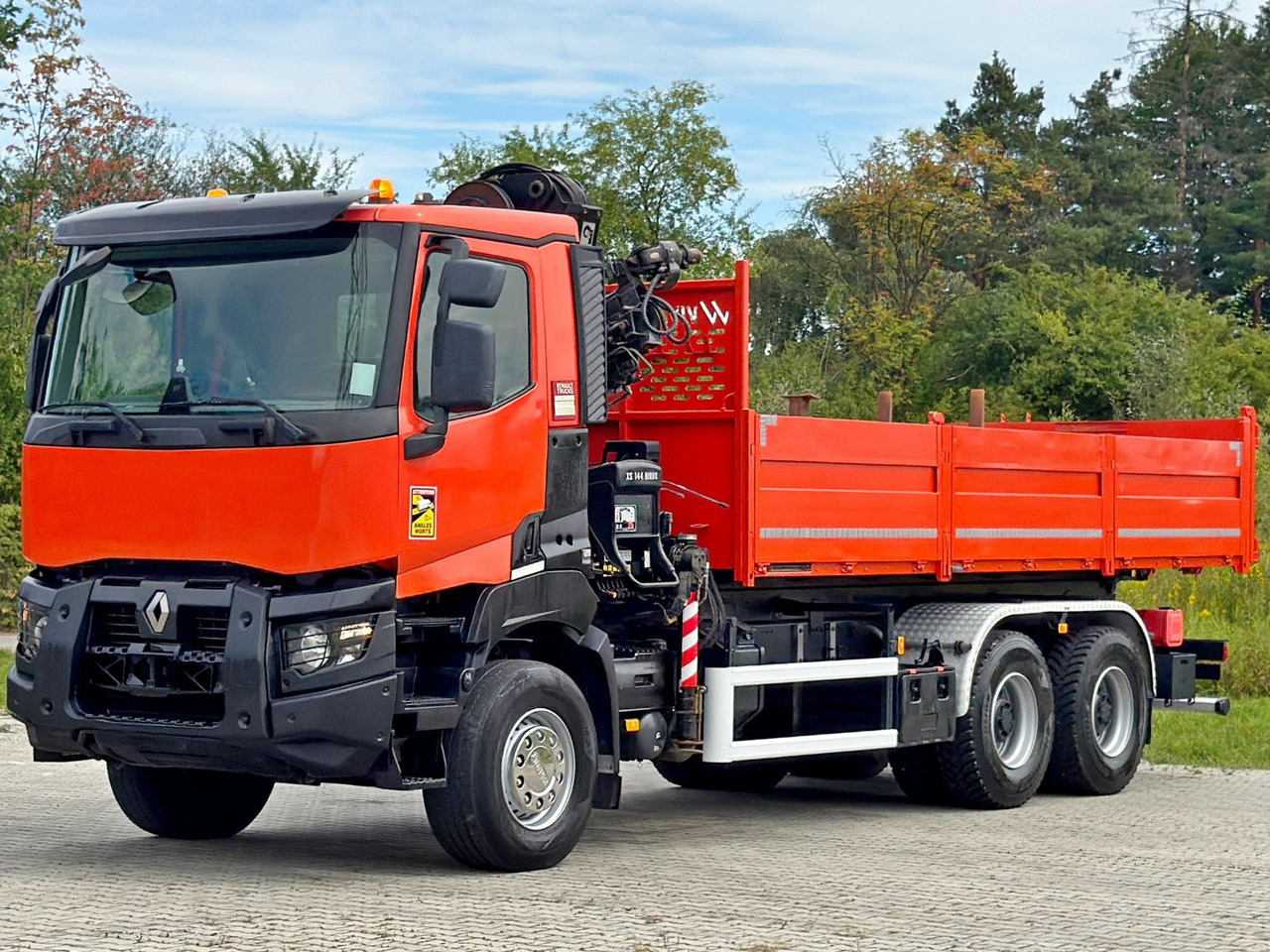 Renault K 380 * HIAB 144 BS - 3 HIDUO + FUNK * 6x4 * TOP - Kraanwagen: afbeelding 3 Renault K 380 * HIAB 144 BS - 3 HIDUO + FUNK * 6x4 * TOP - Kraanwagen: afbeelding 3