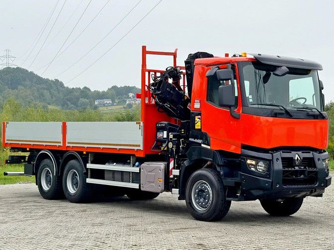 Renault K 380 * HIAB 166 BS-3 HIDUO + FUNK* 6x4 - Kraanwagen: afbeelding 4 Renault K 380 * HIAB 166 BS-3 HIDUO + FUNK* 6x4 - Kraanwagen: afbeelding 4