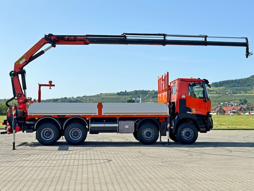 Renault K 430 * PK 22002 - EH C+ FUNK * 8x4 - Kraanwagen: afbeelding 5 Renault K 430 * PK 22002 - EH C+ FUNK * 8x4 - Kraanwagen: afbeelding 5