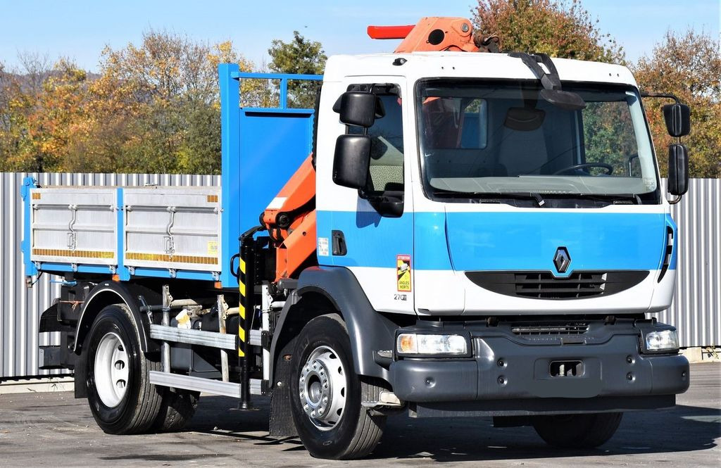 Renault MIDLUM 270 DXI *TIPPER 3,50m *PK 8501-K/FUNK - Kraanwagen, Kipper vrachtwagen: afbeelding 3 Renault MIDLUM 270 DXI *TIPPER 3,50m *PK 8501-K/FUNK - Kraanwagen, Kipper vrachtwagen: afbeelding 3