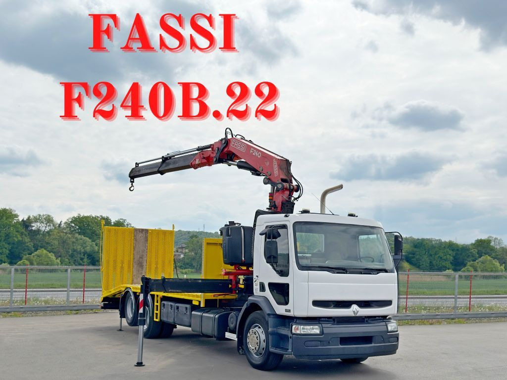 Renault PREMIUM 320 * FASSI F240B.22 + FUNK* TOP - Bergingsvoertuig: afbeelding 1 Renault PREMIUM 320 * FASSI F240B.22 + FUNK* TOP - Bergingsvoertuig: afbeelding 1
