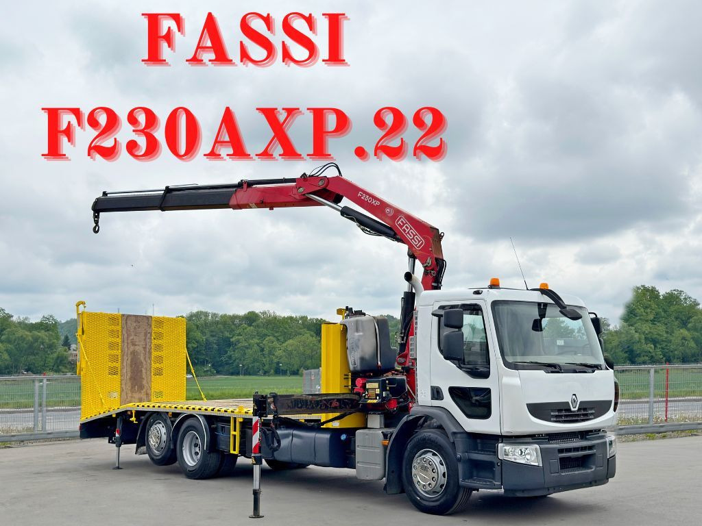 Renault PREMIUM 370 * FASSI F230AXP.22 + FUNK* TOP - Bergingsvoertuig: afbeelding 1 Renault PREMIUM 370 * FASSI F230AXP.22 + FUNK* TOP - Bergingsvoertuig: afbeelding 1
