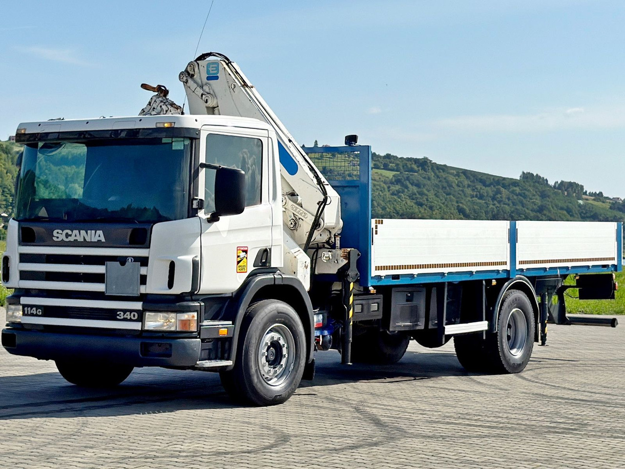 Scania 114 G 340 * PRITSCHE 7,00m * EFFER 210 3S + FUNK - Kraanwagen: afbeelding 3 Scania 114 G 340 * PRITSCHE 7,00m * EFFER 210 3S + FUNK - Kraanwagen: afbeelding 3