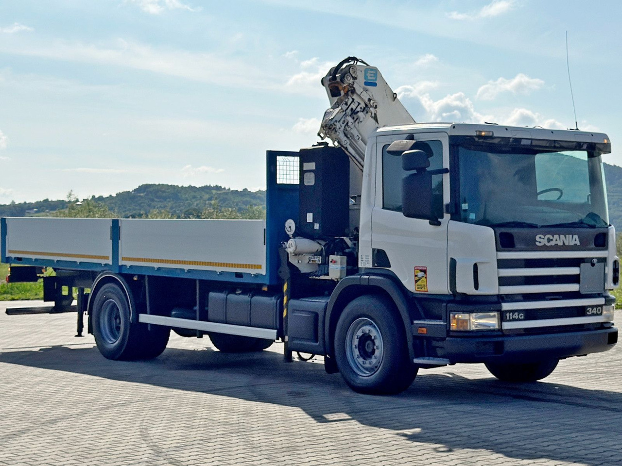 Scania 114 G 340 * PRITSCHE 7,00m * EFFER 210 3S + FUNK - Kraanwagen: afbeelding 4 Scania 114 G 340 * PRITSCHE 7,00m * EFFER 210 3S + FUNK - Kraanwagen: afbeelding 4