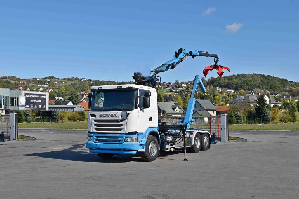 Scania G 440 * Abrollkipper * EPSILON M120Z95TR* TOP - Haakarmsysteem vrachtwagen: afbeelding 2 Scania G 440 * Abrollkipper * EPSILON M120Z95TR* TOP - Haakarmsysteem vrachtwagen: afbeelding 2