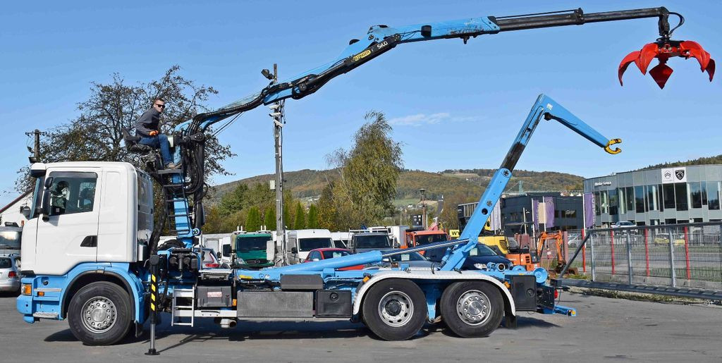 Scania G 440 * Abrollkipper * EPSILON M120Z95TR* TOP - Haakarmsysteem vrachtwagen: afbeelding 5 Scania G 440 * Abrollkipper * EPSILON M120Z95TR* TOP - Haakarmsysteem vrachtwagen: afbeelding 5