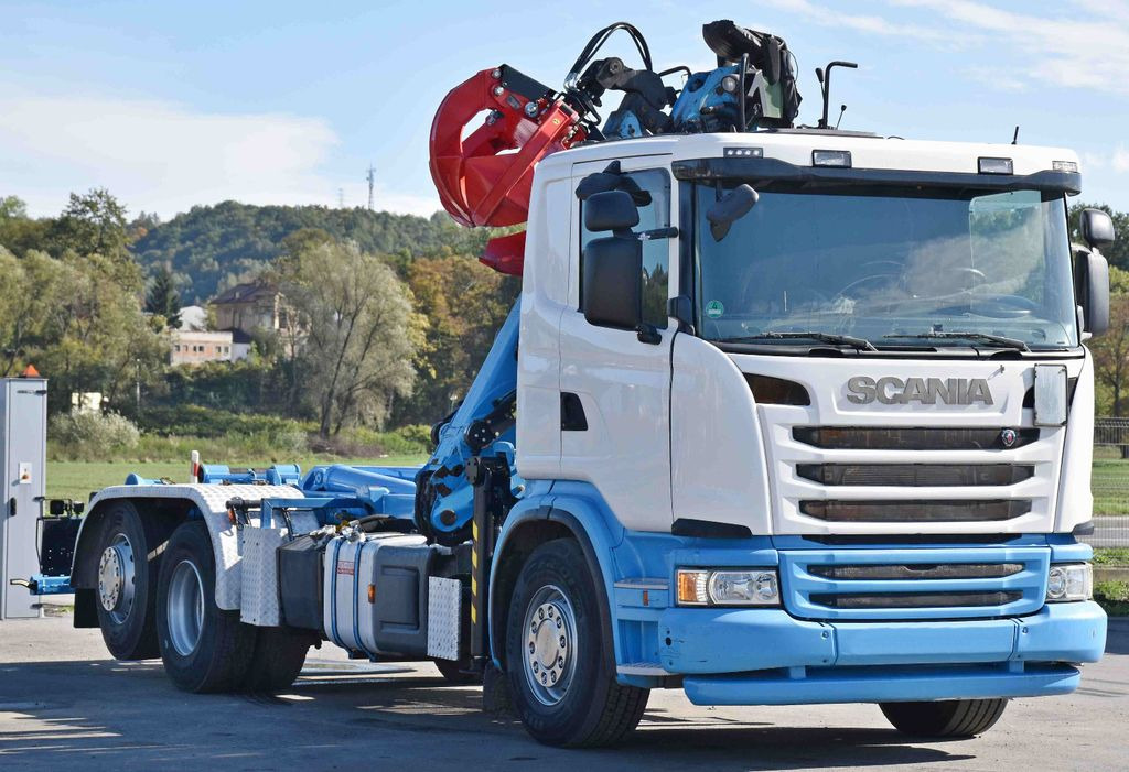 Scania G 440 * Abrollkipper * EPSILON M120Z95TR* TOP - Haakarmsysteem vrachtwagen: afbeelding 3 Scania G 440 * Abrollkipper * EPSILON M120Z95TR* TOP - Haakarmsysteem vrachtwagen: afbeelding 3