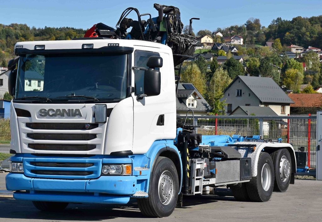 Scania G 440 * Abrollkipper * EPSILON M120Z95TR* TOP - Haakarmsysteem vrachtwagen: afbeelding 4 Scania G 440 * Abrollkipper * EPSILON M120Z95TR* TOP - Haakarmsysteem vrachtwagen: afbeelding 4