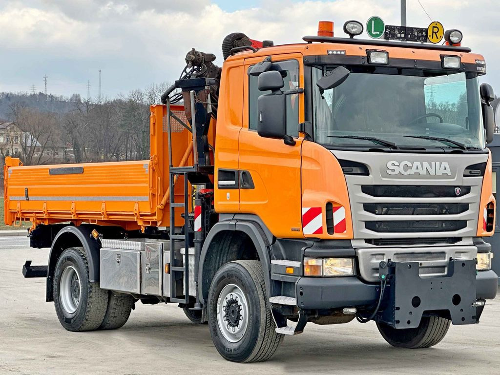 Scania G360 Kipper 4,10m *PK 11002 B + FUNK *4x4 Scania G360 Kipper 4,10m *PK 11002 B + FUNK *4x4 - Kraanwagen, Kipper vrachtwagen: afbeelding 4 Scania G360 Kipper 4,10m *PK 11002 B + FUNK *4x4 Scania G360 Kipper 4,10m *PK 11002 B + FUNK *4x4 - Kraanwagen, Kipper vrachtwagen: afbeelding 4