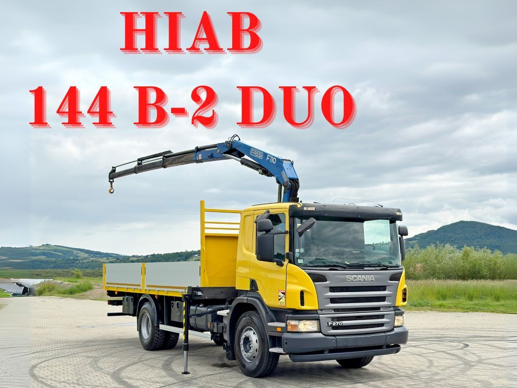Scania P 270 * FASSI F110A.23 + FUNK * TOPZUSTAND - Kraanwagen: afbeelding 1 Scania P 270 * FASSI F110A.23 + FUNK * TOPZUSTAND - Kraanwagen: afbeelding 1