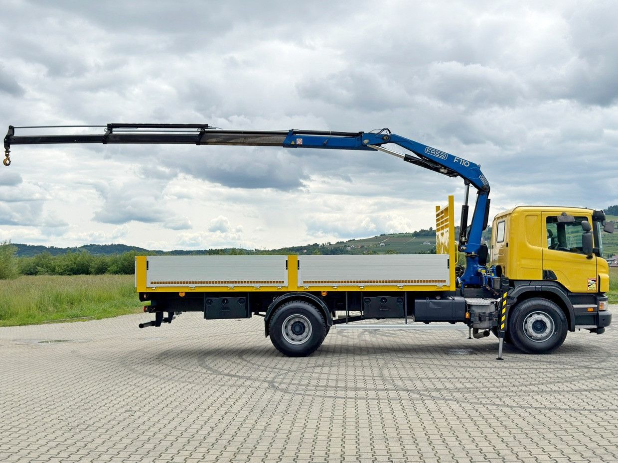 Scania P 270 * FASSI F110A.23 + FUNK * TOPZUSTAND - Kraanwagen: afbeelding 5 Scania P 270 * FASSI F110A.23 + FUNK * TOPZUSTAND - Kraanwagen: afbeelding 5