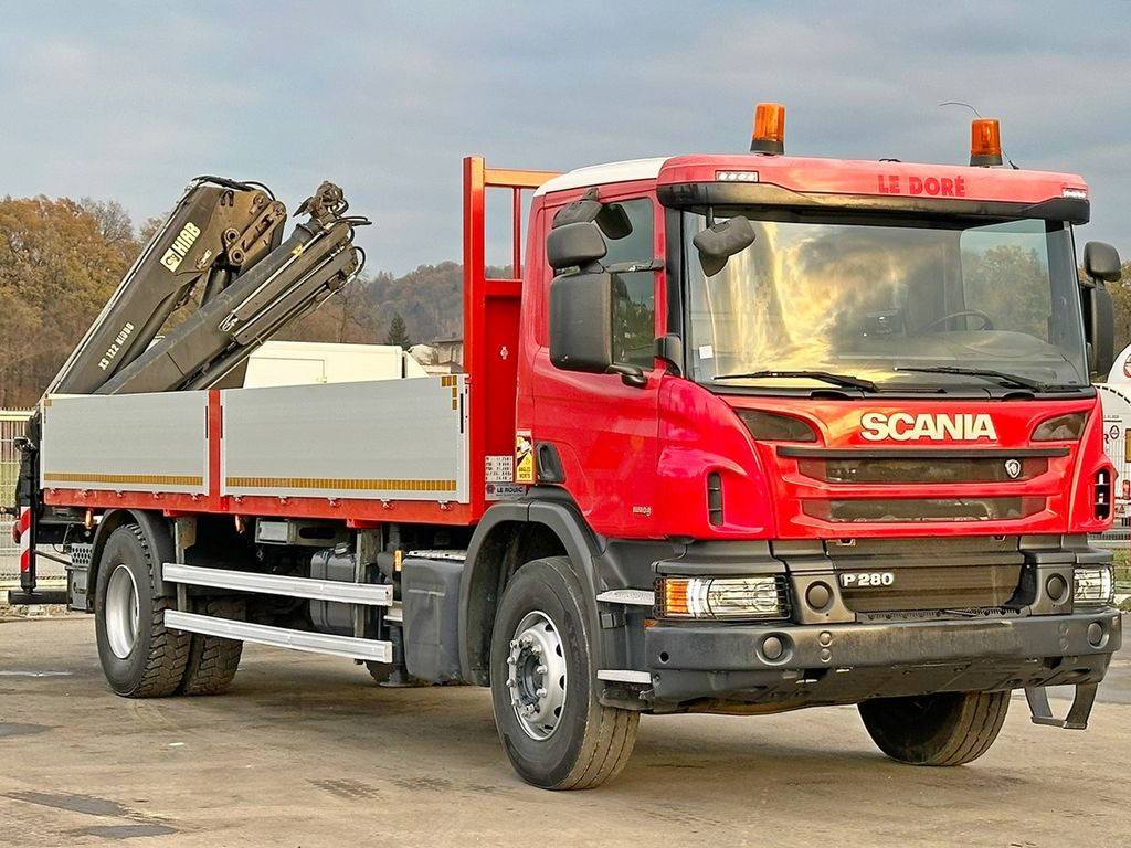 Scania P 280 * HIAB 122 E - 2 HIDUO + FUNK* TOPZUSTAND Scania P 280 * HIAB 122 E - 2 HIDUO + FUNK* TOPZUSTAND - Kraanwagen, Vrachtwagen met open laadbak: afbeelding 4 Scania P 280 * HIAB 122 E - 2 HIDUO + FUNK* TOPZUSTAND Scania P 280 * HIAB 122 E - 2 HIDUO + FUNK* TOPZUSTAND - Kraanwagen, Vrachtwagen met open laadbak: afbeelding 4