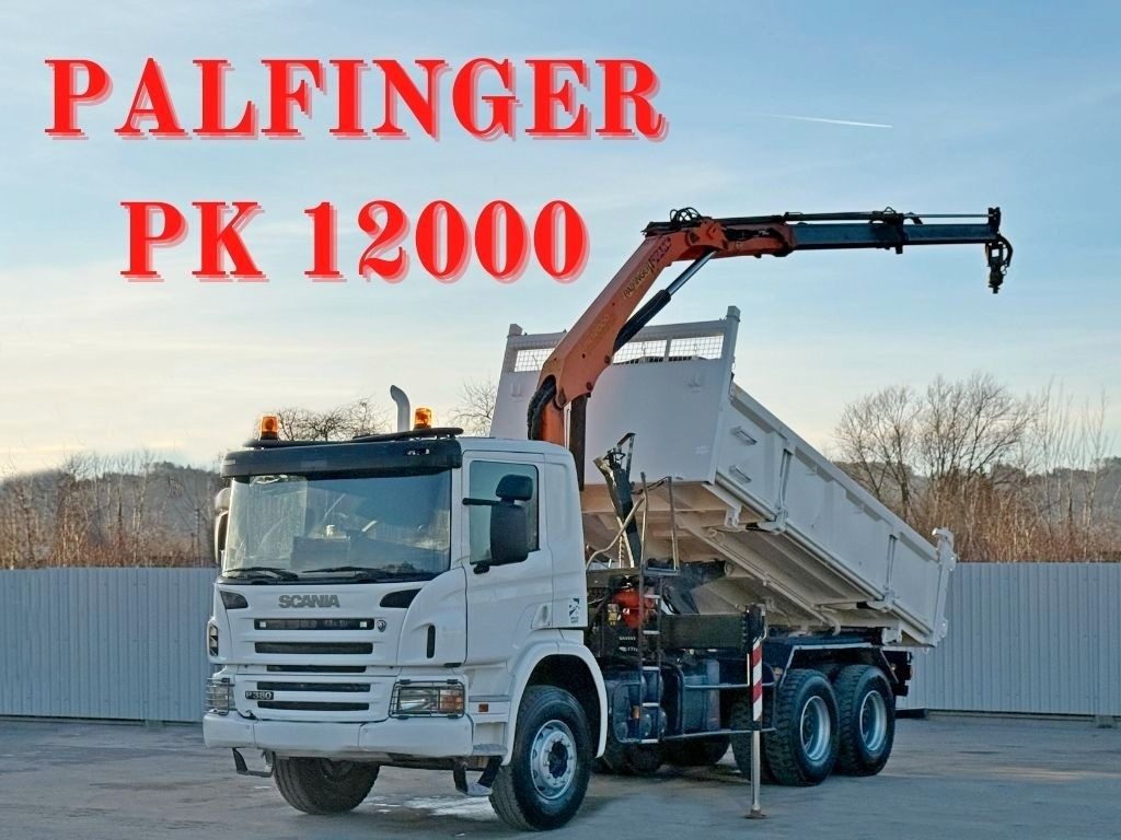 Scania P 380 Kipper 5,10 m * PK 12000 * 6x4 - Kipper vrachtwagen, Kraanwagen: afbeelding 1 Scania P 380 Kipper 5,10 m * PK 12000 * 6x4 - Kipper vrachtwagen, Kraanwagen: afbeelding 1