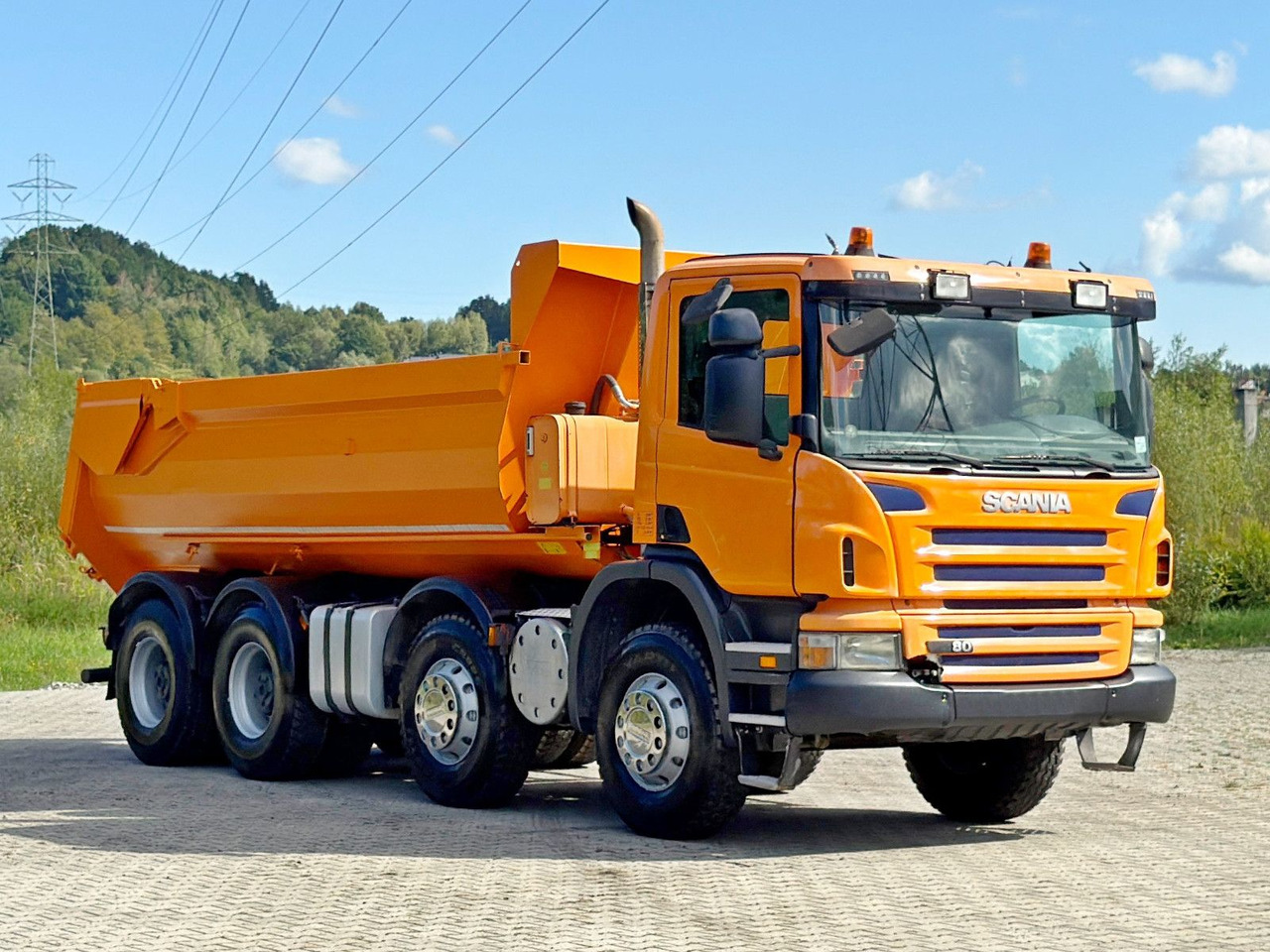 Scania P 380 Kipper * 8x4 * TOPZUSTAND - Kipper vrachtwagen: afbeelding 1 Scania P 380 Kipper * 8x4 * TOPZUSTAND - Kipper vrachtwagen: afbeelding 1