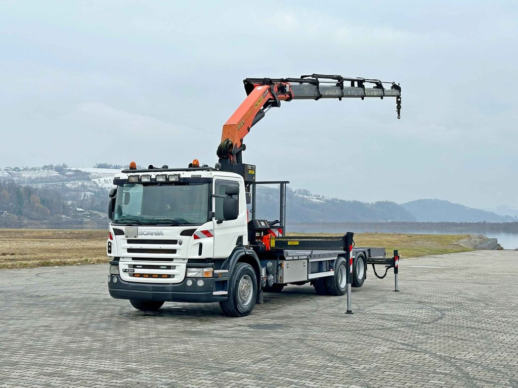 Scania P 420* PLATFORM 6,80m * PK 29002+FUNK * TOP - Bergingsvoertuig: afbeelding 2 Scania P 420* PLATFORM 6,80m * PK 29002+FUNK * TOP - Bergingsvoertuig: afbeelding 2