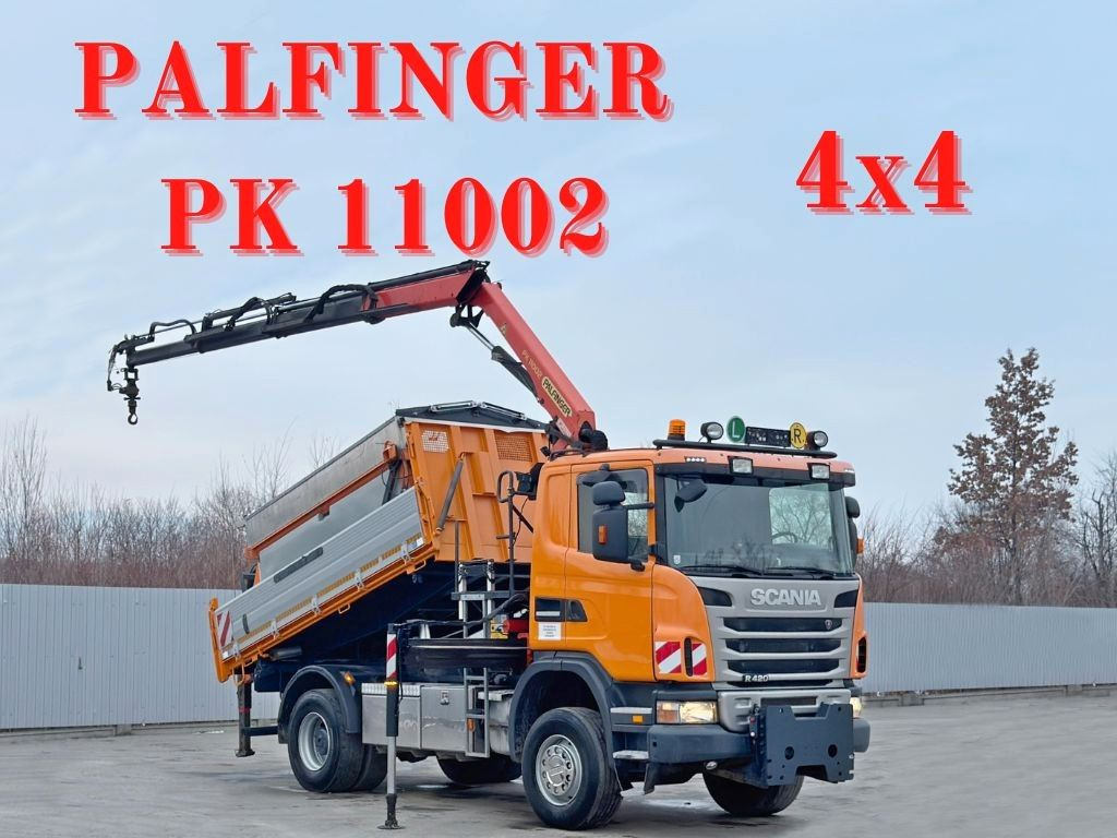 Scania R 420 * PK 11002/FUNK * sandblaste - Kipper vrachtwagen, Kraanwagen: afbeelding 1 Scania R 420 * PK 11002/FUNK * sandblaste - Kipper vrachtwagen, Kraanwagen: afbeelding 1