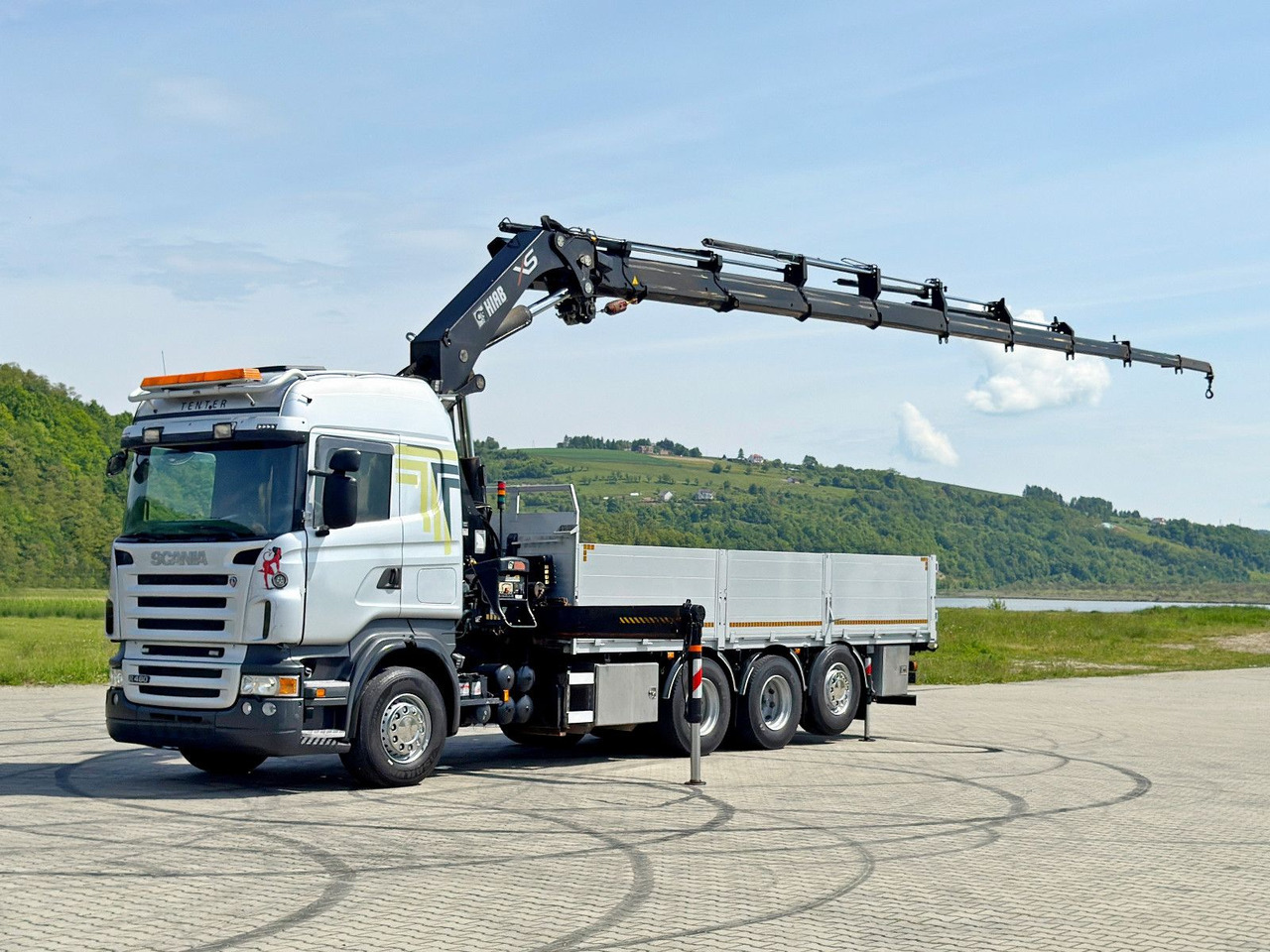 Scania R480 PRITSCHE 6,85m *HIAB 377 E-8 HIPRO/FUNK*8x4 - Kraanwagen: afbeelding 2 Scania R480 PRITSCHE 6,85m *HIAB 377 E-8 HIPRO/FUNK*8x4 - Kraanwagen: afbeelding 2