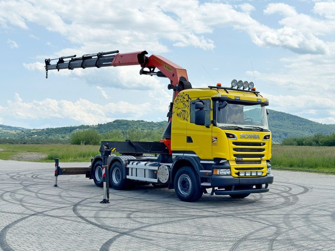 Scania R620 * Sattelzugmaschine + PK 42002-SHD+FUNK/6x4 - Kraanwagen: afbeelding 2 Scania R620 * Sattelzugmaschine + PK 42002-SHD+FUNK/6x4 - Kraanwagen: afbeelding 2
