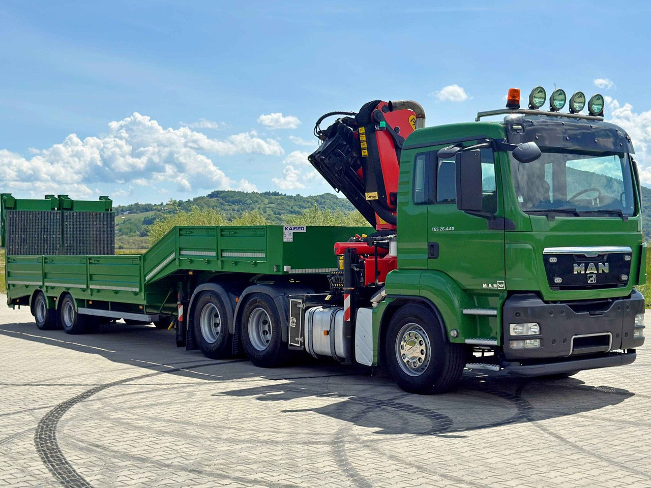 MAN TGS 26.440*Anhänger 10,30m + PK 33002-EH C/FUNK - Trekker: afbeelding 4 MAN TGS 26.440*Anhänger 10,30m + PK 33002-EH C/FUNK - Trekker: afbeelding 4