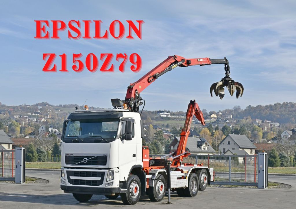Volvo FH 500 * Abrollkipper * EPSILON Q150Z79 * TOP - Haakarmsysteem vrachtwagen: afbeelding 1 Volvo FH 500 * Abrollkipper * EPSILON Q150Z79 * TOP - Haakarmsysteem vrachtwagen: afbeelding 1