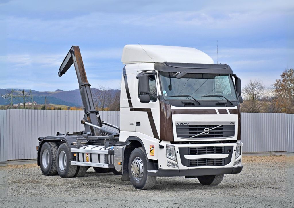 Volvo FH 500 * Abrollkipper * TOPZUSTAND / 6x4 - Haakarmsysteem vrachtwagen: afbeelding 1 Volvo FH 500 * Abrollkipper * TOPZUSTAND / 6x4 - Haakarmsysteem vrachtwagen: afbeelding 1