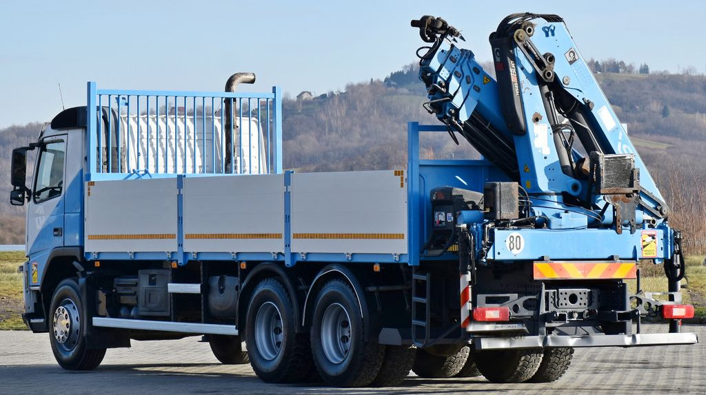 Kipper vrachtwagen, Kraanwagen Volvo FM 410 * HIAB 166 E-4 HIDUO /FUNK *6x4: afbeelding 7