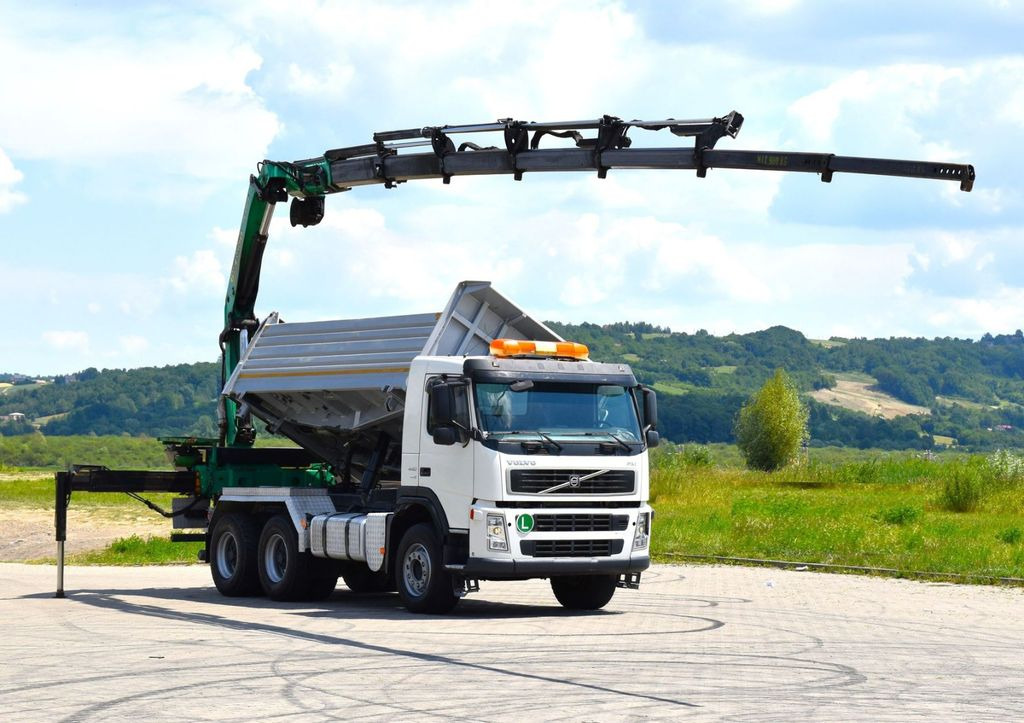 Volvo FM 440 Kipper 4,80m + PK 17000D/6x4 * TOPZUSTAND - Kraanwagen, Kipper vrachtwagen: afbeelding 2 Volvo FM 440 Kipper 4,80m + PK 17000D/6x4 * TOPZUSTAND - Kraanwagen, Kipper vrachtwagen: afbeelding 2