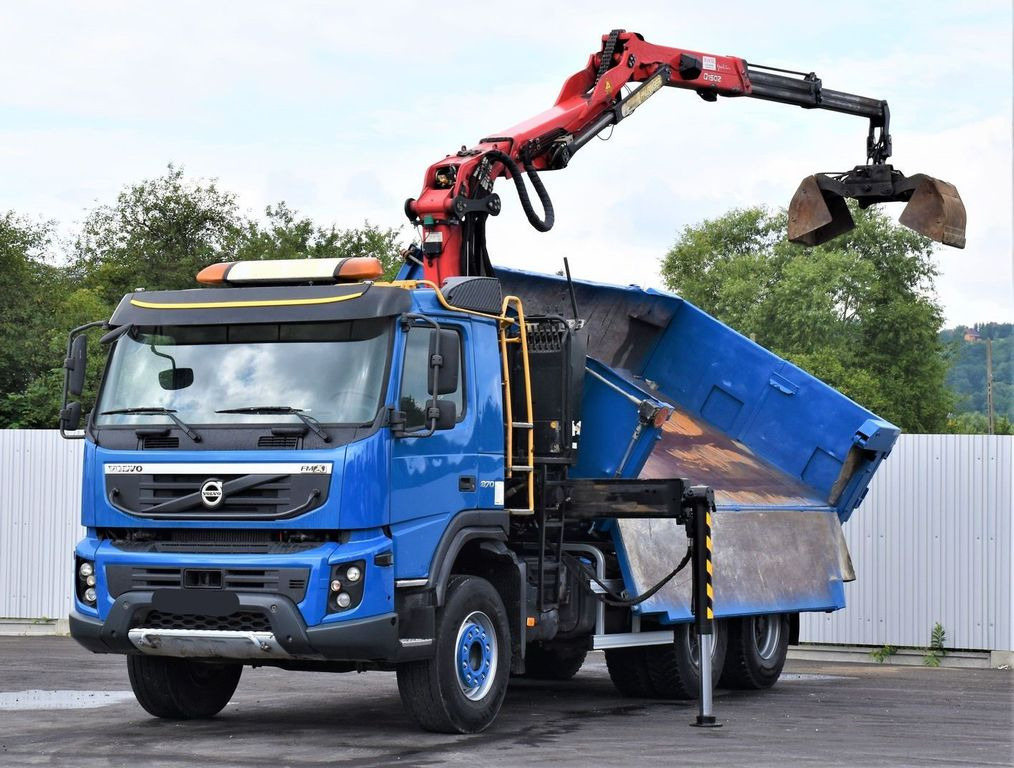 Volvo FMX 370 Kipper 4,90m *EPSILON Q150Z/FUNK*6x4 - Kraanwagen, Kipper vrachtwagen: afbeelding 3 Volvo FMX 370 Kipper 4,90m *EPSILON Q150Z/FUNK*6x4 - Kraanwagen, Kipper vrachtwagen: afbeelding 3