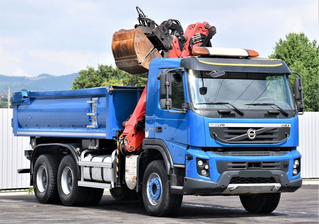Volvo FMX 370 Kipper 4,90m *EPSILON Q150Z/FUNK*6x4 - Kraanwagen, Kipper vrachtwagen: afbeelding 4 Volvo FMX 370 Kipper 4,90m *EPSILON Q150Z/FUNK*6x4 - Kraanwagen, Kipper vrachtwagen: afbeelding 4