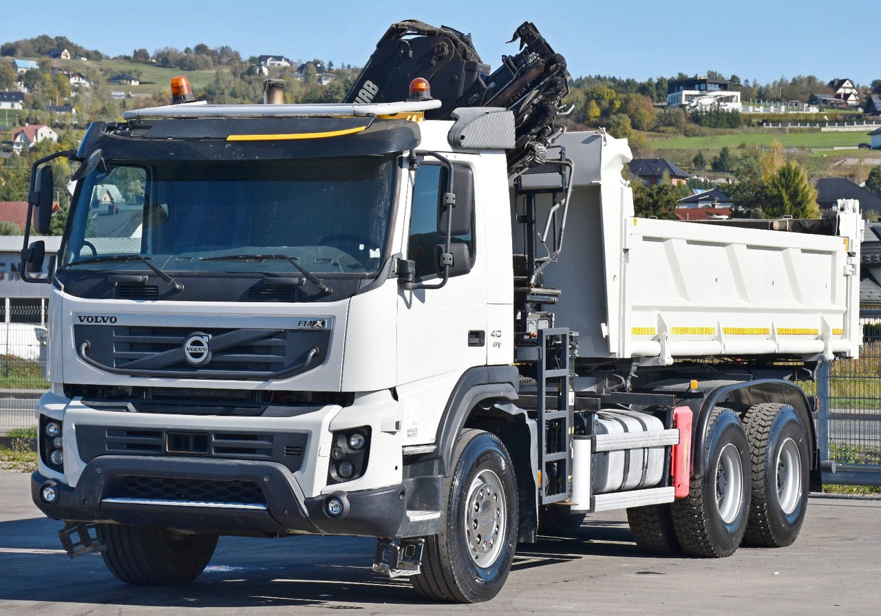 Volvo FMX 410 Kipper 5,20m*HIAB 122 D-4 HIDUO/FUNK*6x4 - Kipper vrachtwagen: afbeelding 5 Volvo FMX 410 Kipper 5,20m*HIAB 122 D-4 HIDUO/FUNK*6x4 - Kipper vrachtwagen: afbeelding 5