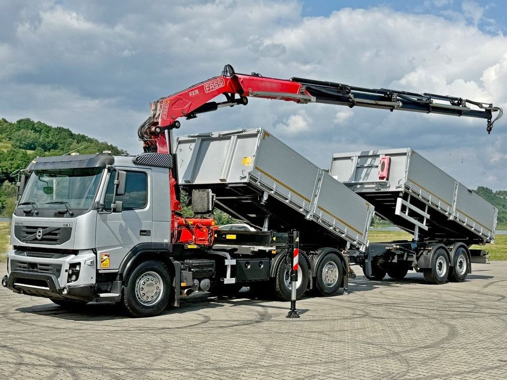 Volvo FMX 420* FASSI F275.2.25 + FUNK + Anhänger / TOP - Kraanwagen: afbeelding 2 Volvo FMX 420* FASSI F275.2.25 + FUNK + Anhänger / TOP - Kraanwagen: afbeelding 2