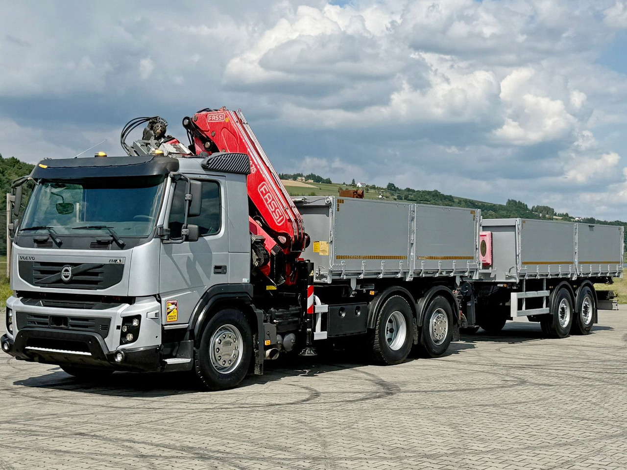 Volvo FMX 420* FASSI F275.2.25 + FUNK + Anhänger / TOP - Kipper vrachtwagen, Kraanwagen: afbeelding 5 Volvo FMX 420* FASSI F275.2.25 + FUNK + Anhänger / TOP - Kipper vrachtwagen, Kraanwagen: afbeelding 5