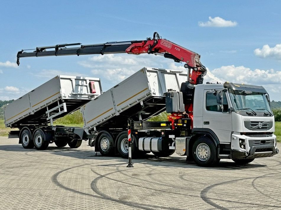 Volvo FMX 420* FASSI F275.2.25 + FUNK + Anhänger / TOP - Kipper vrachtwagen, Kraanwagen: afbeelding 2 Volvo FMX 420* FASSI F275.2.25 + FUNK + Anhänger / TOP - Kipper vrachtwagen, Kraanwagen: afbeelding 2